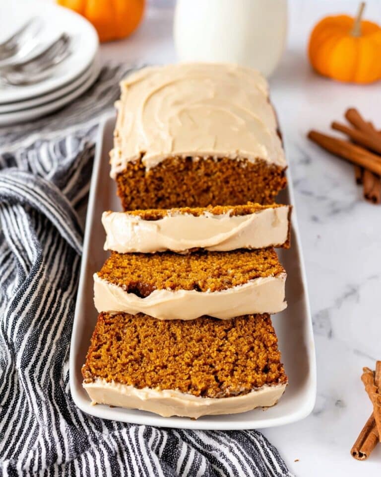 Pumpkin Bread with Maple Glaze Recipe