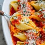 Pumpkin Stuffed Shells with Ricotta, Sage, and Spices Recipe