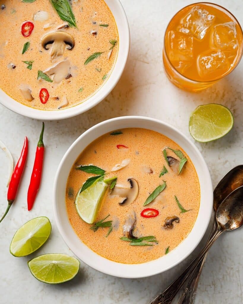 Slow Cooker Tom Kha Soup Recipe