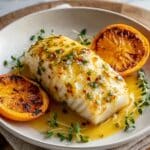 Orange Dijon Grilled Halibut Recipe