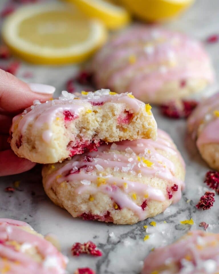Lemon Raspberry Cookies Recipe