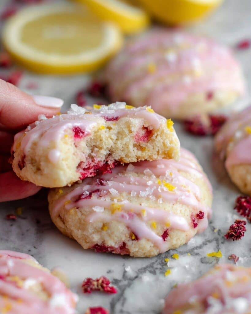 Lemon Raspberry Cookies Recipe