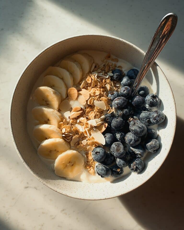 High Protein Yogurt Bowl with Fruits, Nuts, and Chia Seeds Recipe