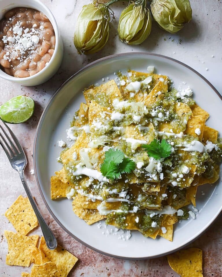 Chilaquiles Verdes (Green Chilaquiles) Recipe