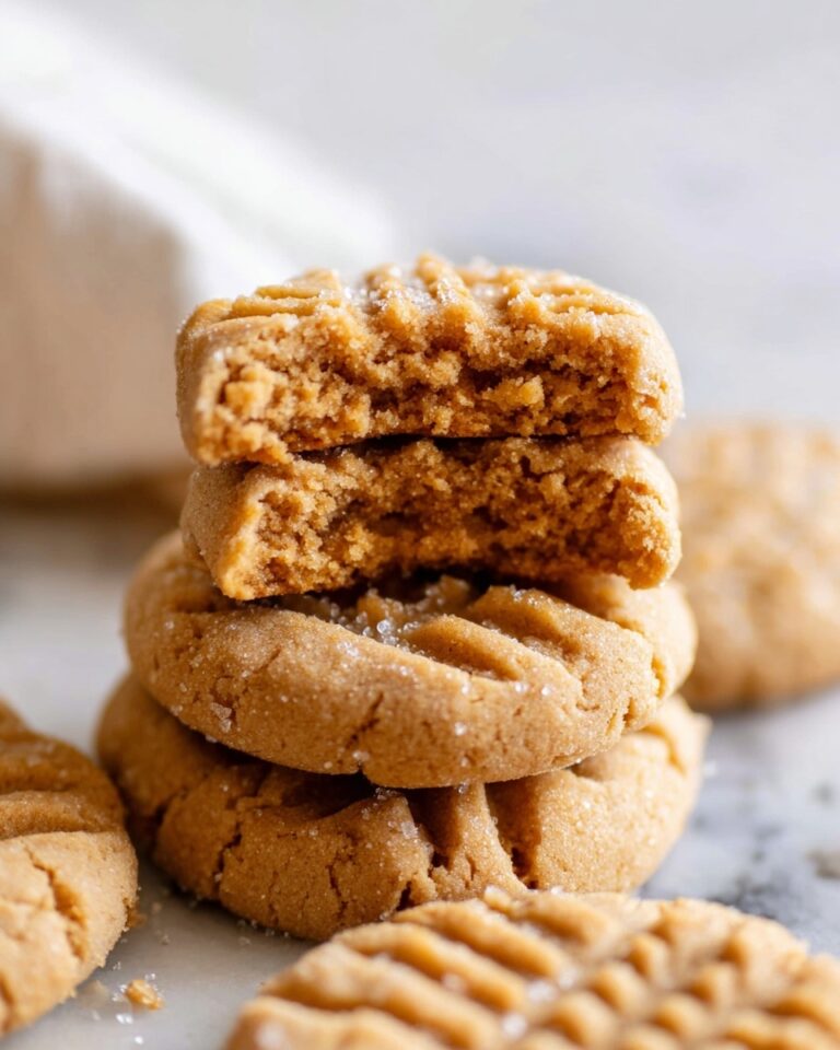 Soft Peanut Butter Cookies Recipe
