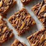 Oatmeal Breakfast Bars with Raisins, Banana, and Peanut Butter Recipe