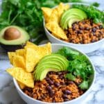 Vegetarian BBQ Burrito Bowl Recipe