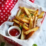 Easy Oven Baked French Fries Recipe