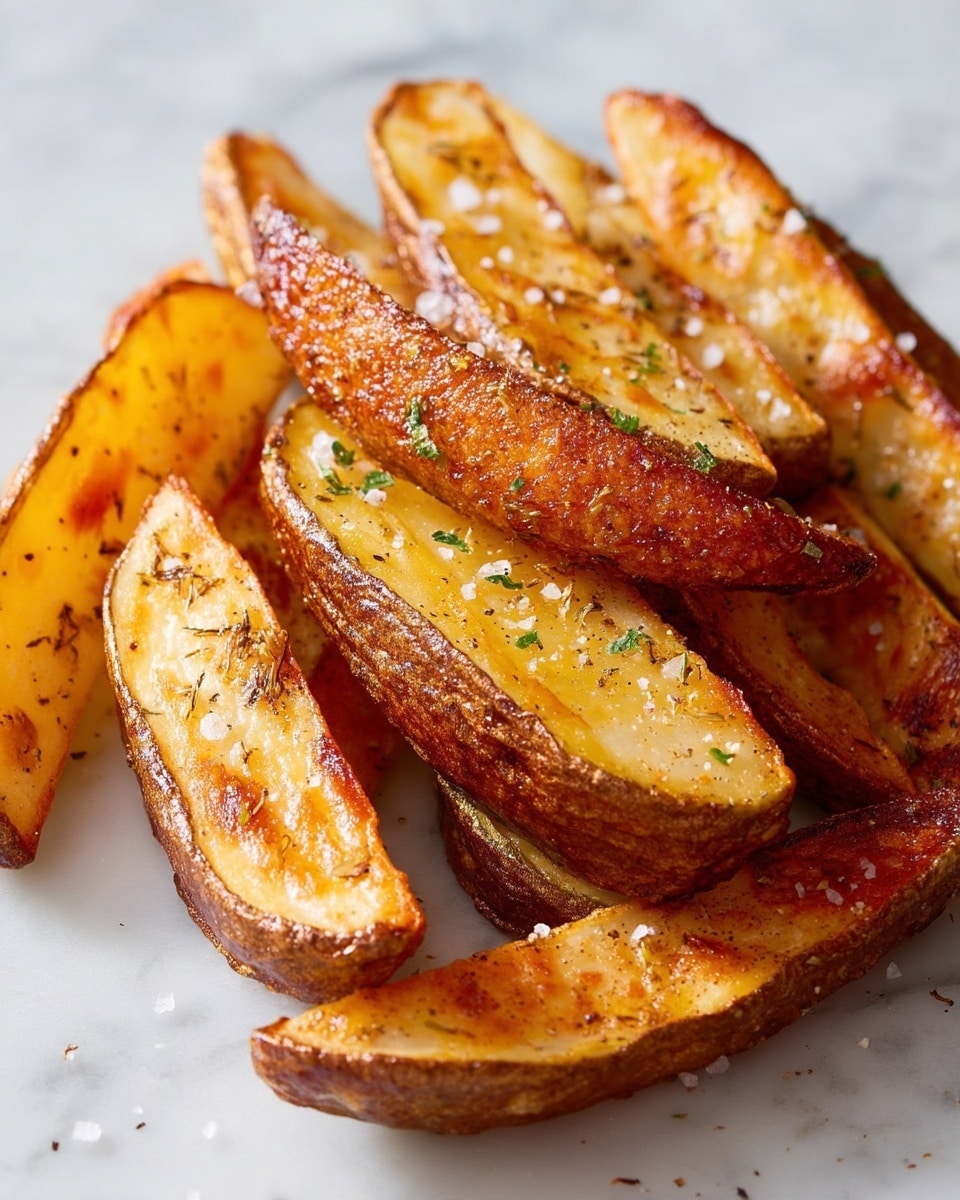 Oven-Baked Potato Fries Recipe