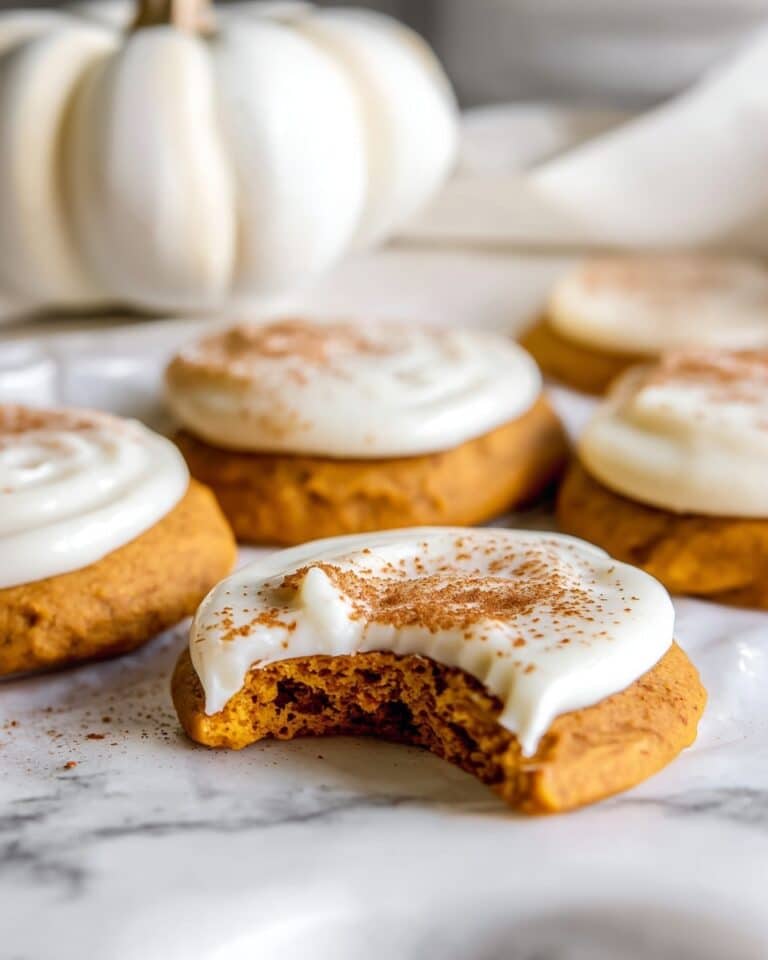 Pumpkin Cookies with Cream Cheese Frosting Recipe