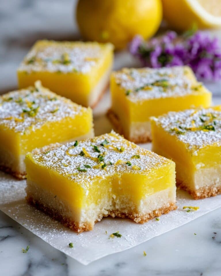 Lavender Lemon Bars Recipe