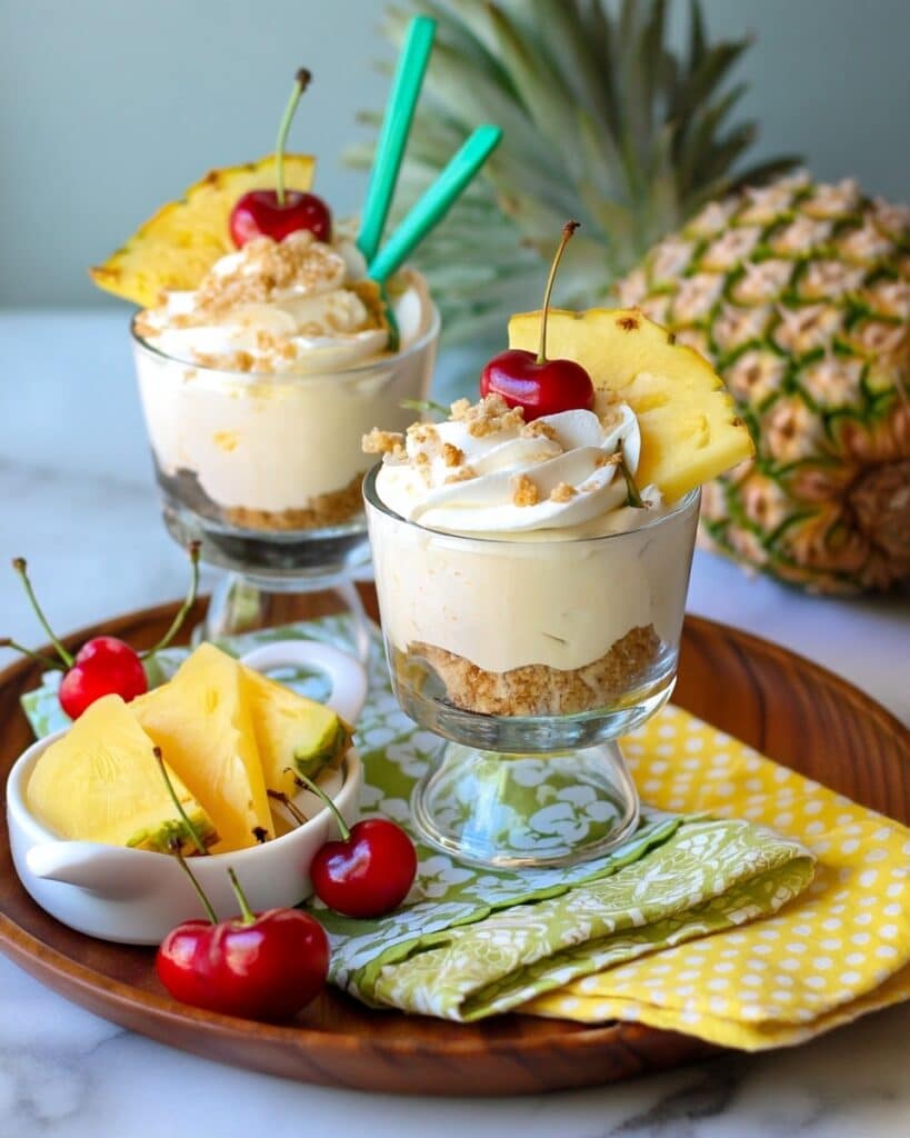 Pina Colada Cheesecake Mousse Recipe