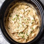 Slow Cooker Creamy Angel Hair Chicken Recipe