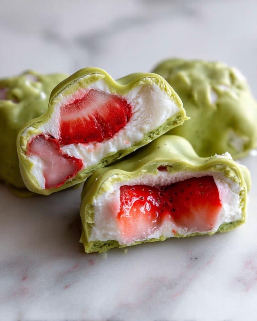 Strawberry Matcha Yogurt Clusters (High-Protein) Recipe