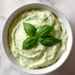 Lemon Basil Hummus Recipe
