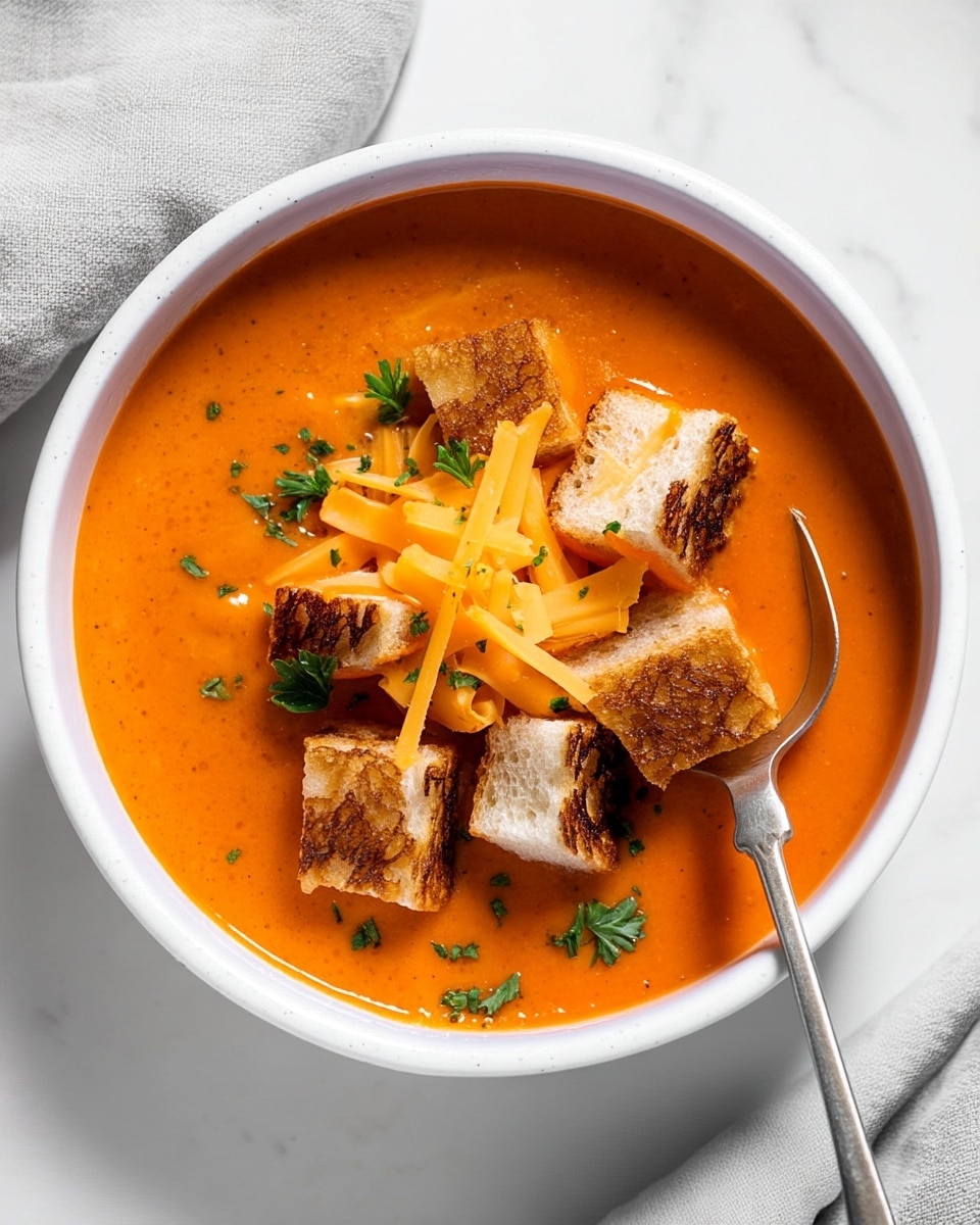 Tomato Cheddar Soup Recipe