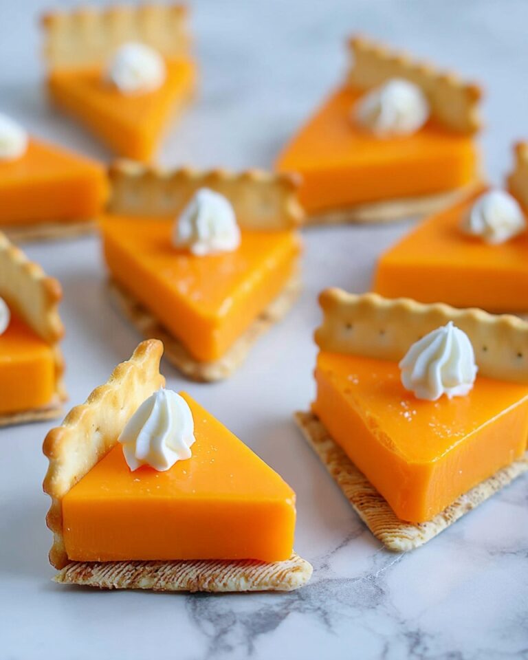 Pumpkin Pie Cheese and Crackers: A Festive Thanksgiving Appetizer Recipe