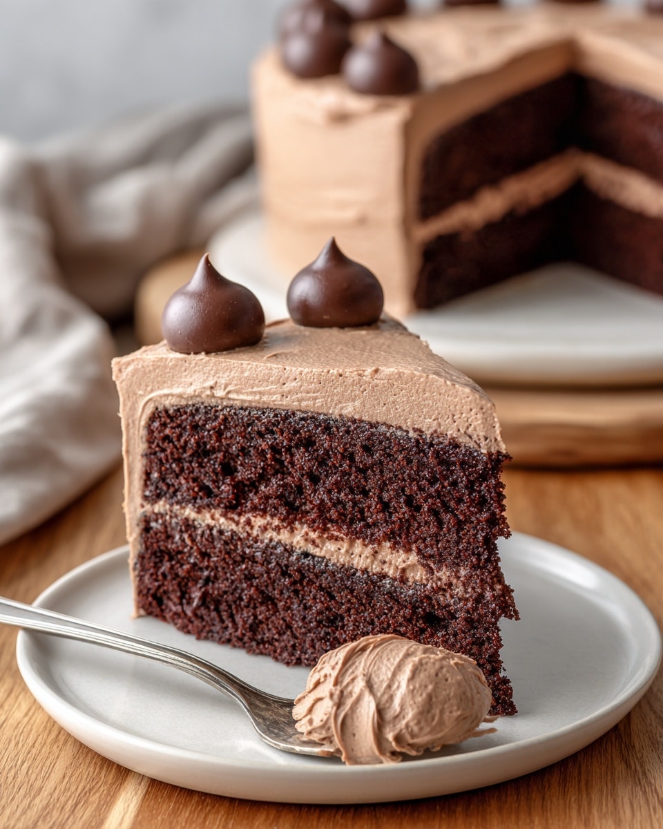 Deliciously Moist Chocolate Layer Cake Recipe