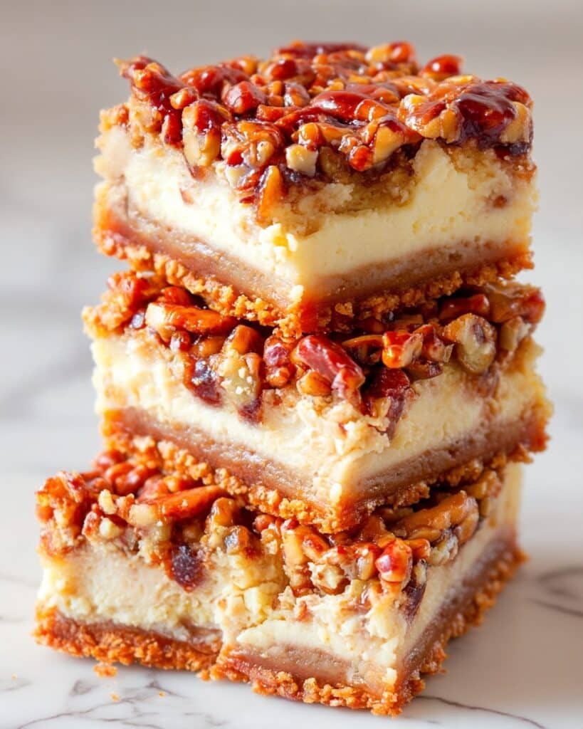 Pecan Pie Cheesecake Bars Recipe