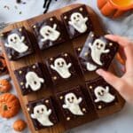 Fudgy Ghost Brownies Recipe