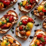 Roasted Tomato Bruschetta with Ricotta Recipe