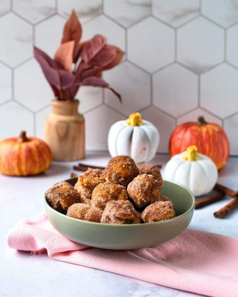 Pumpkin Donut Holes Recipe