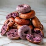 Homemade Blueberry Bagels Recipe