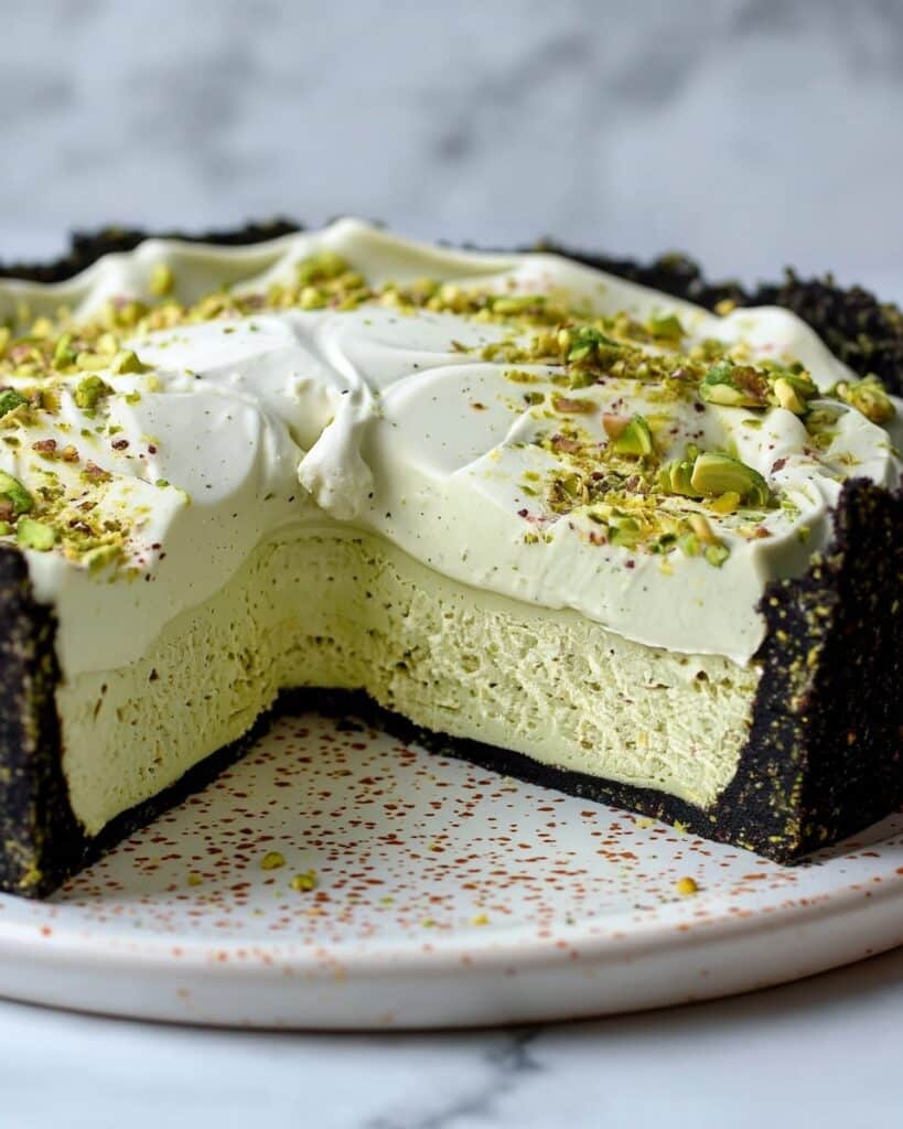 No Bake Pistachio Cheesecake Recipe