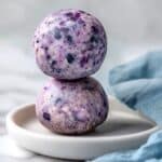 Healthy Blueberry Protein Balls Recipe