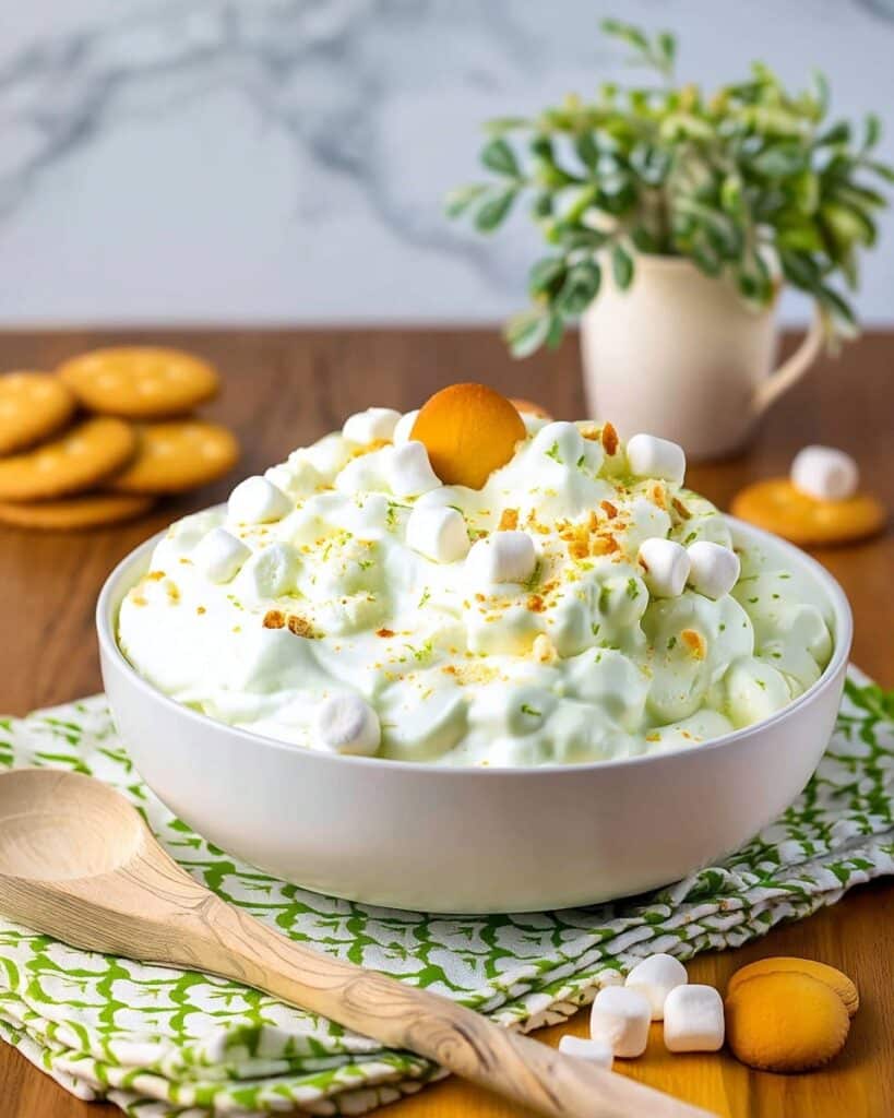 Vintage Key Lime Pie Fluff Salad Recipe