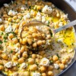 Chickpea Lemon Skillet Recipe