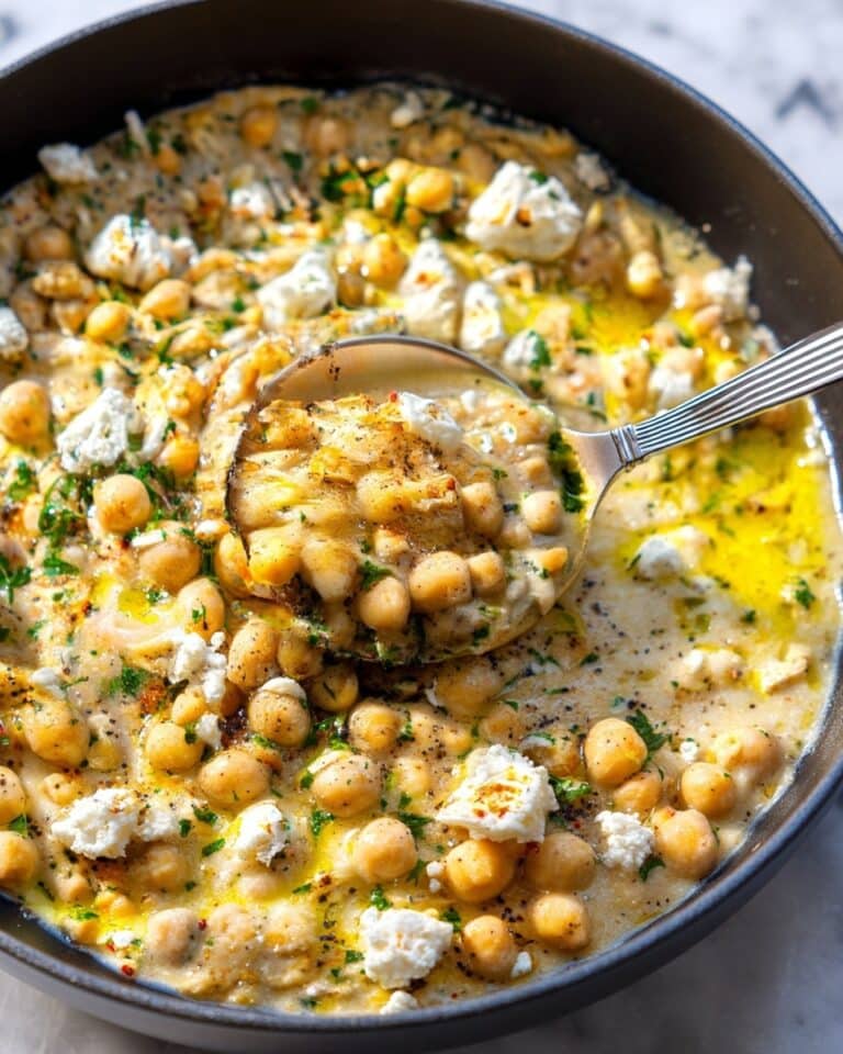 Chickpea Lemon Skillet Recipe