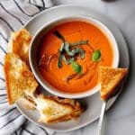 Creamy Tomato Cheddar Soup Recipe