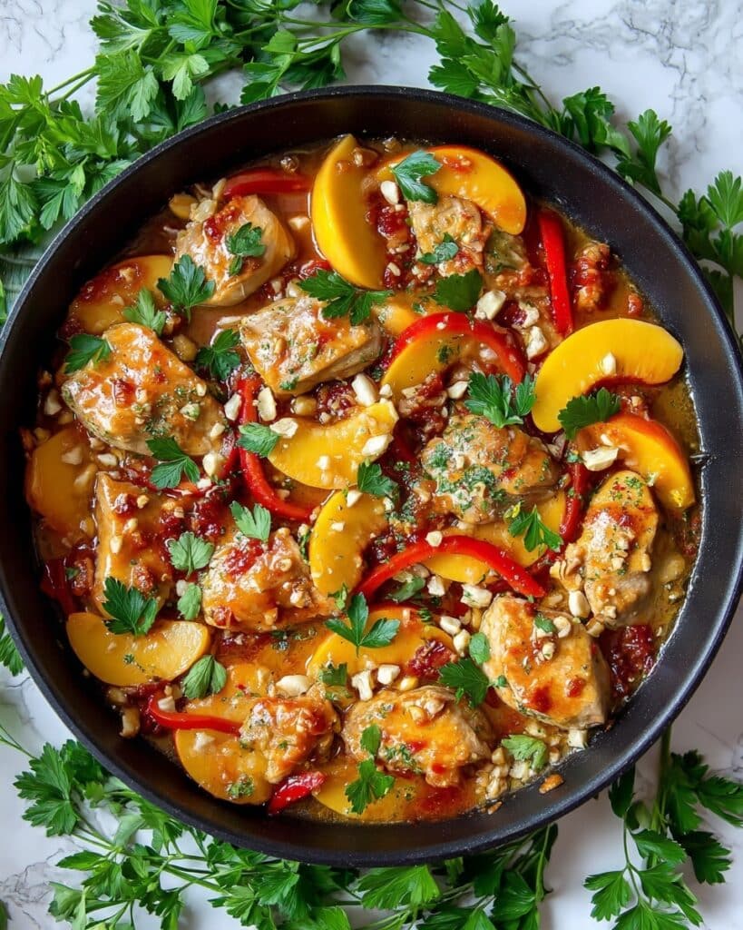 Thai Peach Chicken Recipe