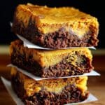 Easy Pumpkin Cheesecake Brownies Recipe