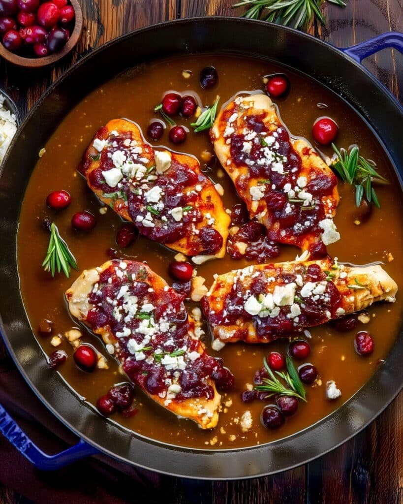 Cranberry Feta Chicken Bake Recipe