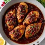 Skillet Orange Cranberry Chicken Recipe