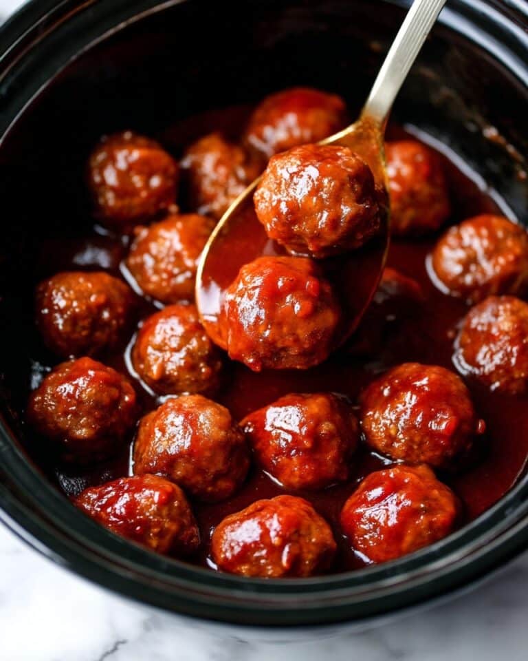 Slow Cooker Cranberry Meatballs Recipe