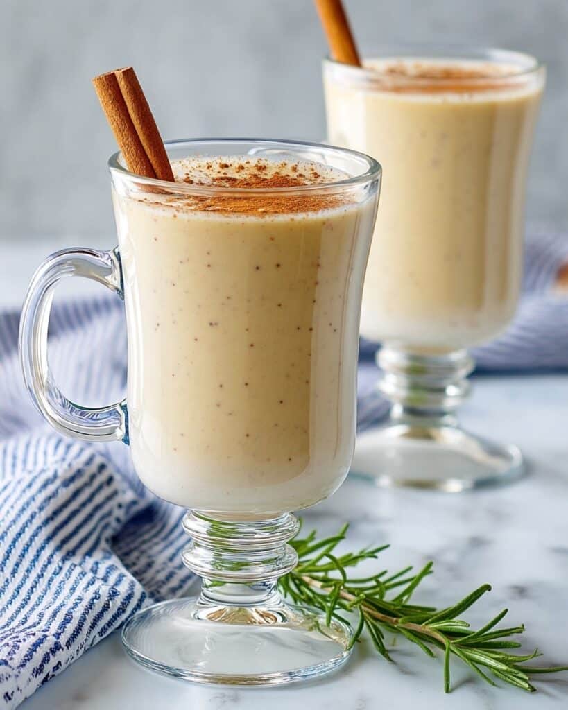 Classic Homemade Eggnog Article Recipe