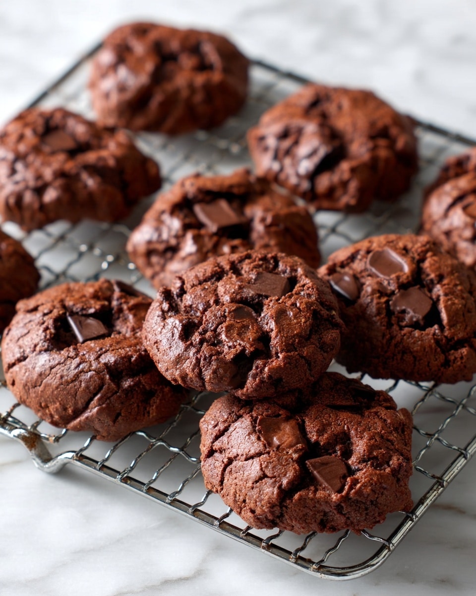 Double Chocolate Meringue Cookies Recipe