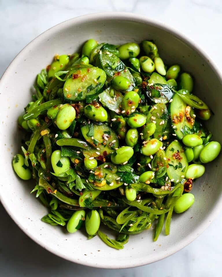 Chili Crisp Snap Pea Salad Recipe