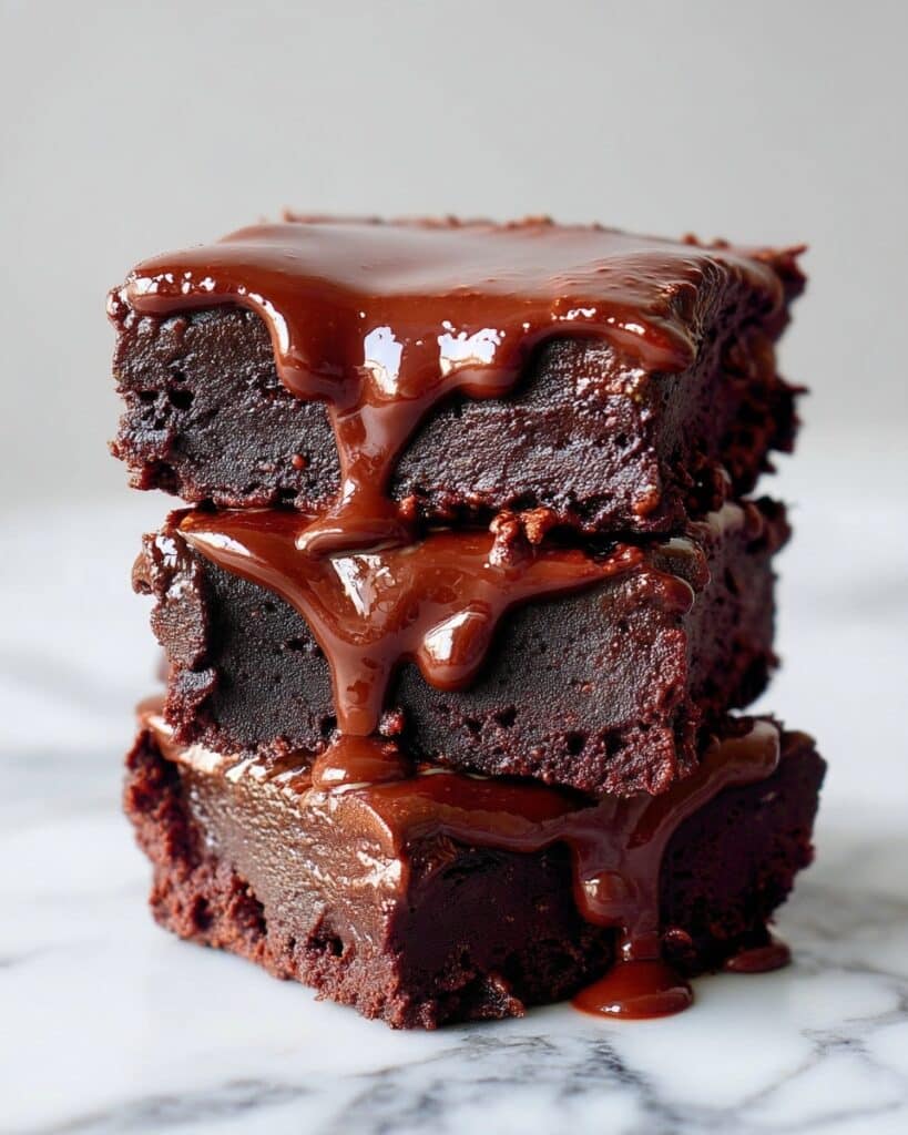 Grain-Free Dairy-Free Fudge Brownies with Peanut Butter and Cocoa Recipe