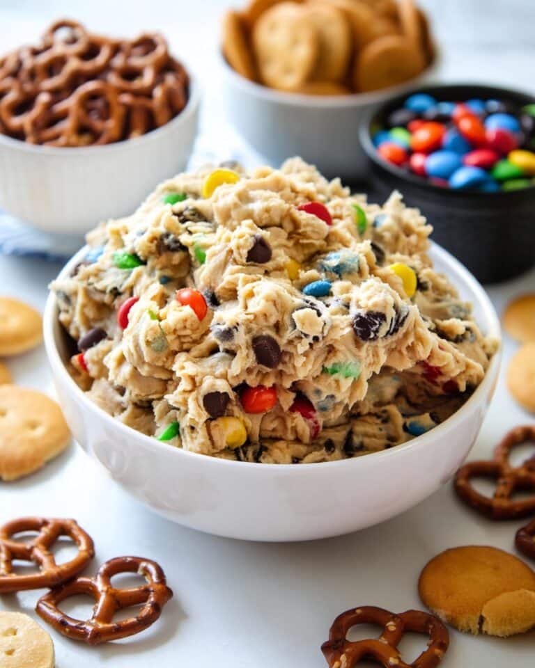 Monster Cookie Dough Dip Recipe