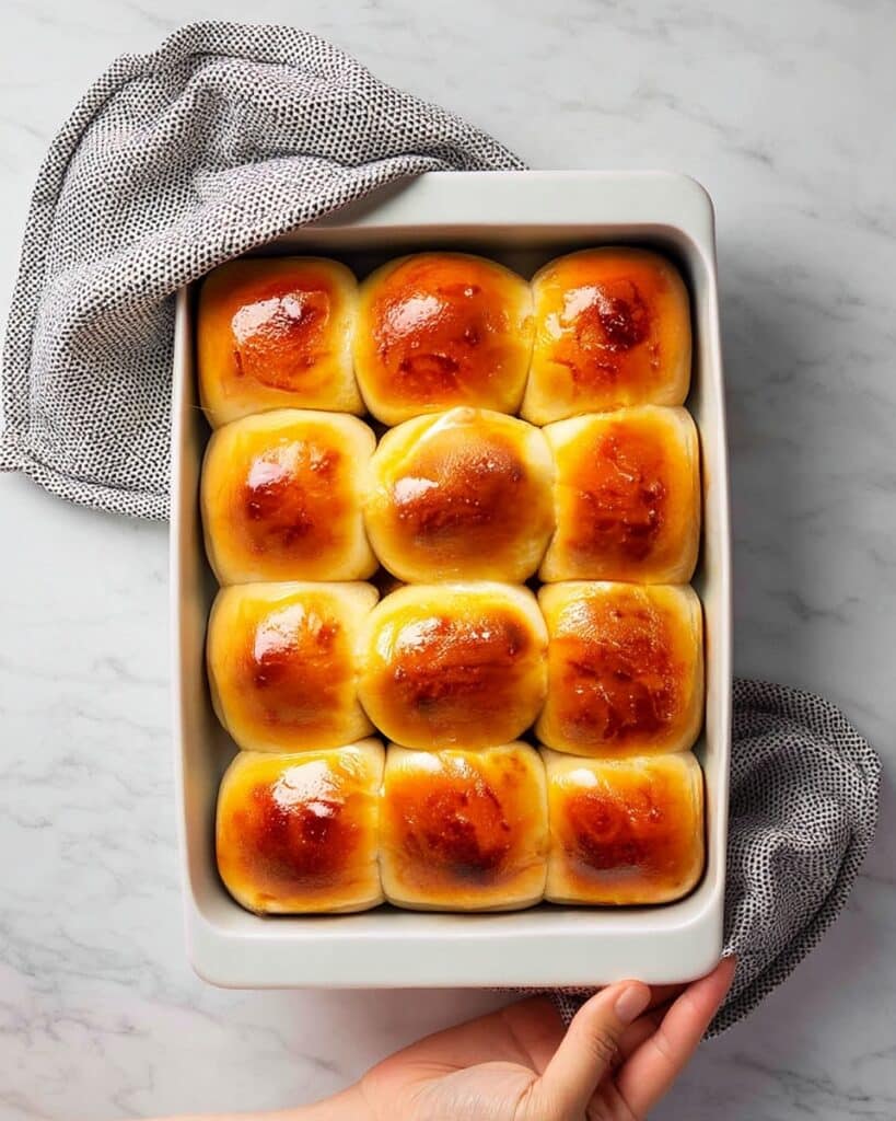 Easy Homemade Dinner Rolls Recipe