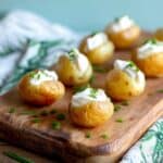 Easy Mini Baked Potatoes Recipe