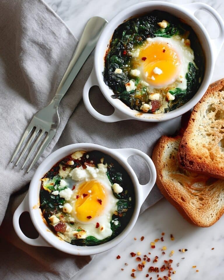 Kale Feta Egg Bake Recipe