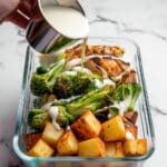 Ranch Chicken Meal Prep with Roasted Potatoes and Broccoli Recipe