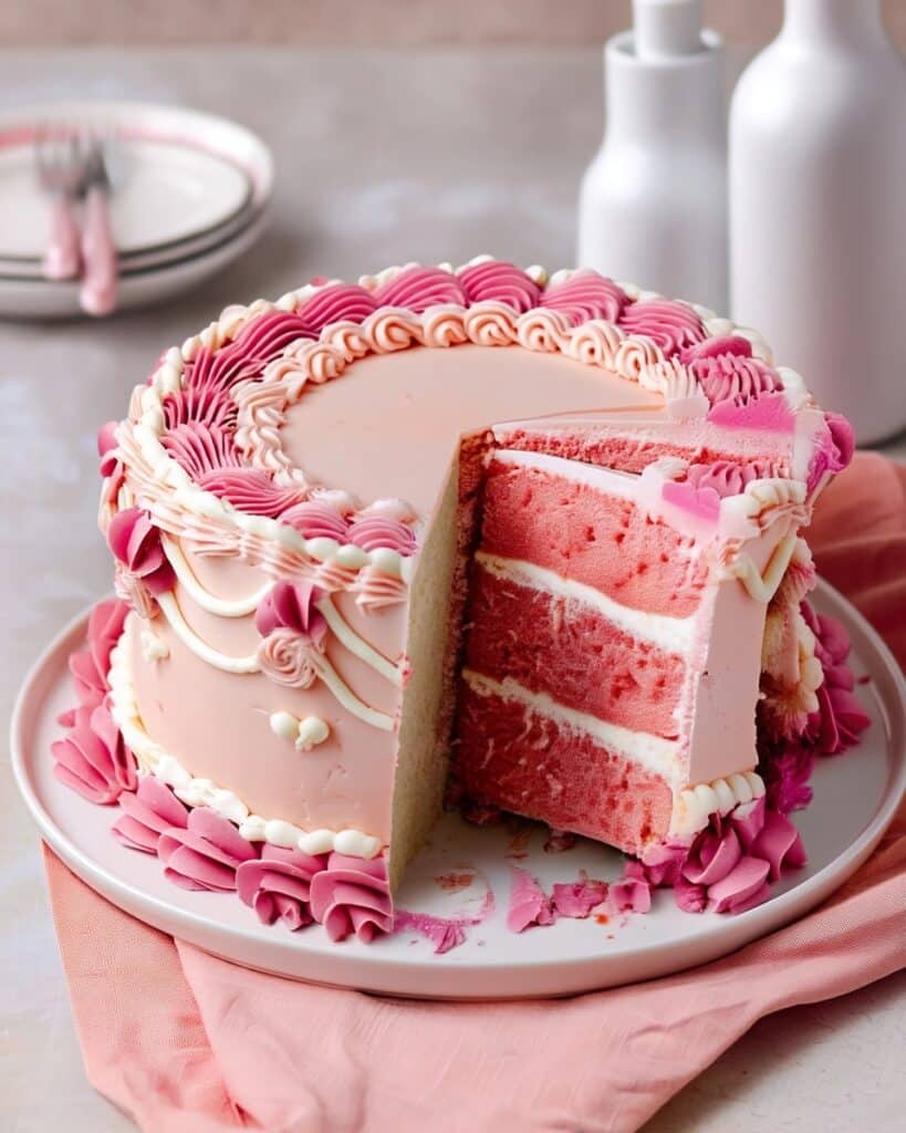 The Best Pink Velvet Cake Recipe