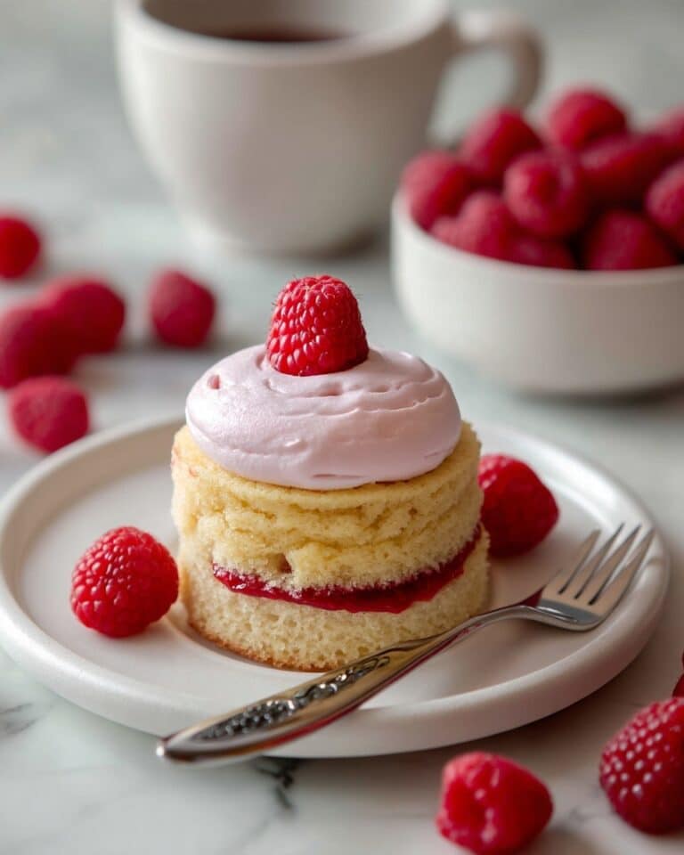 Mini Raspberry Cakes Recipe