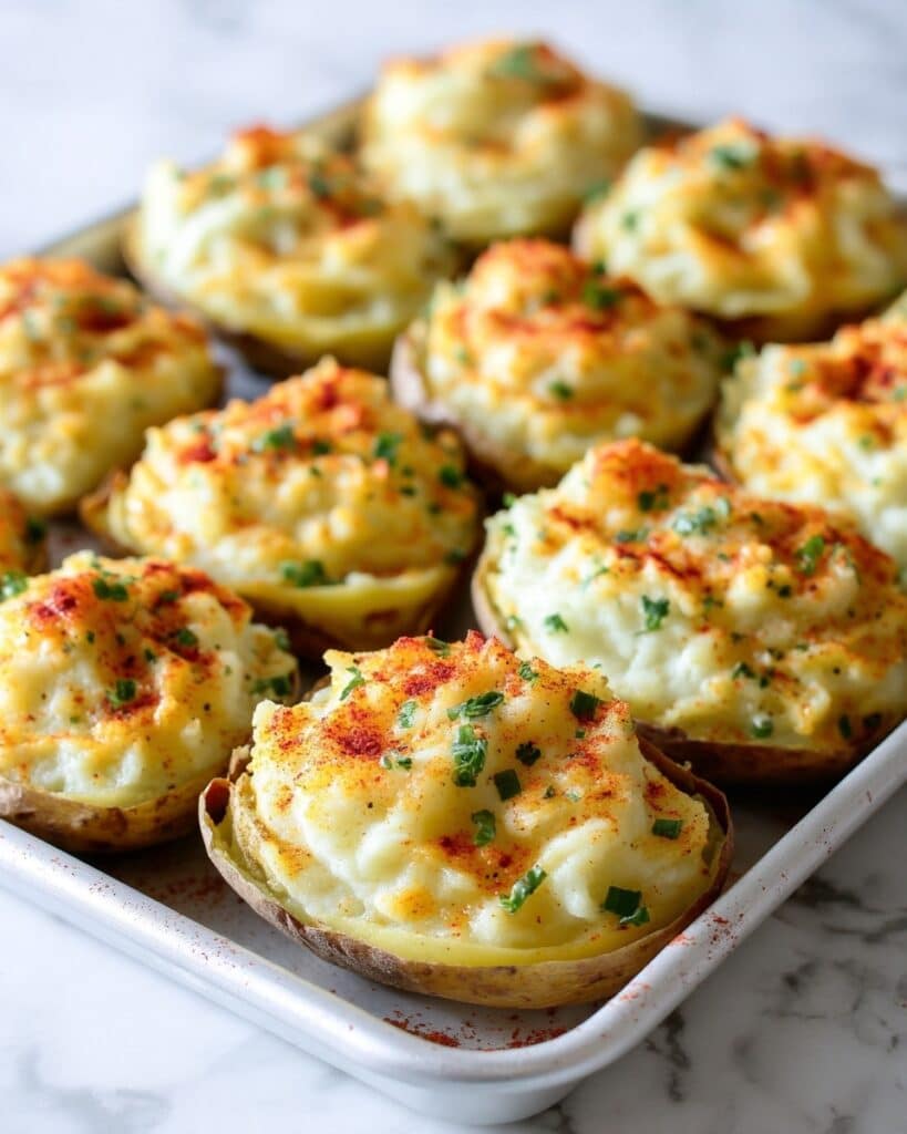 Twice Baked Potatoes Recipe